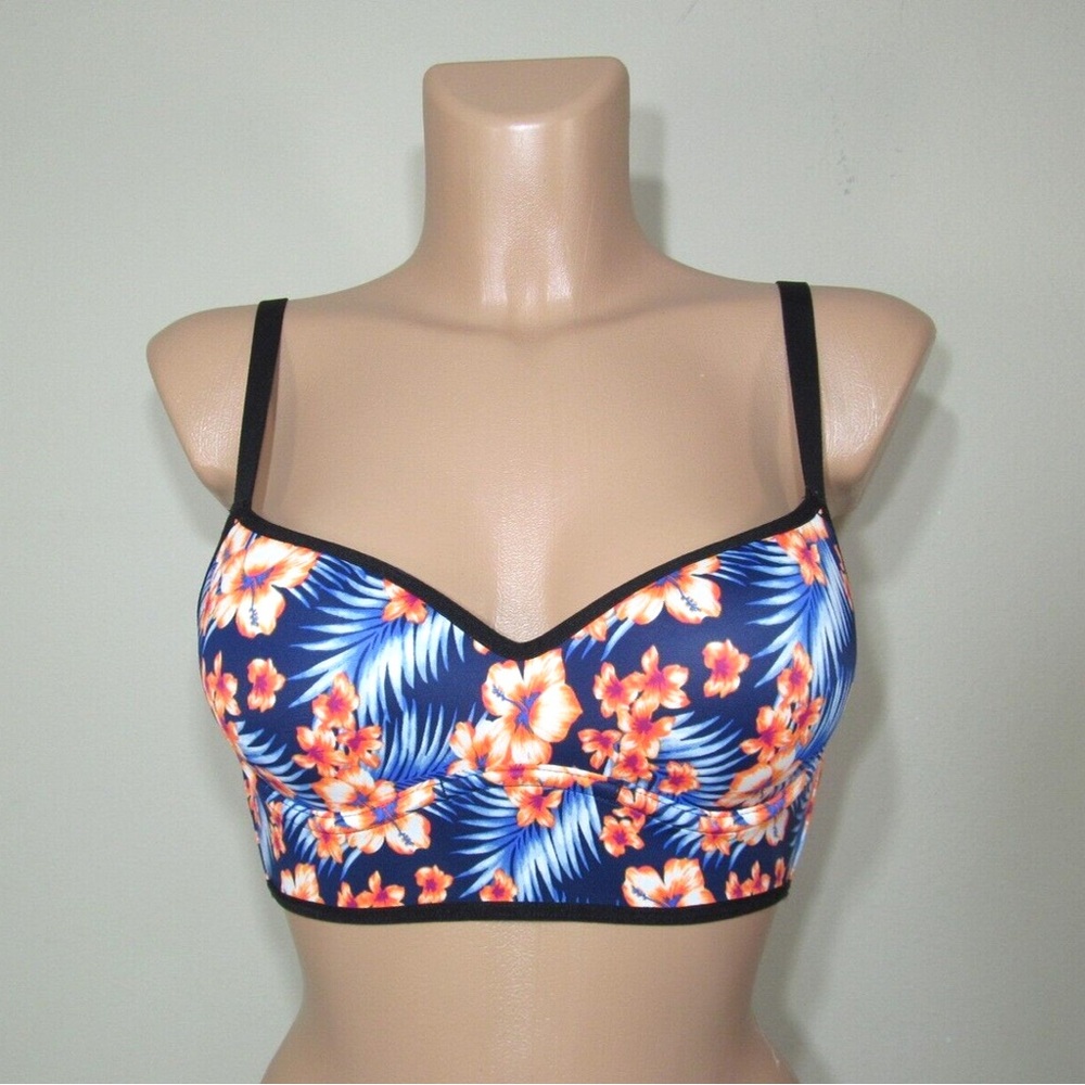 Hibiscus print Victoria secret crop top bra top